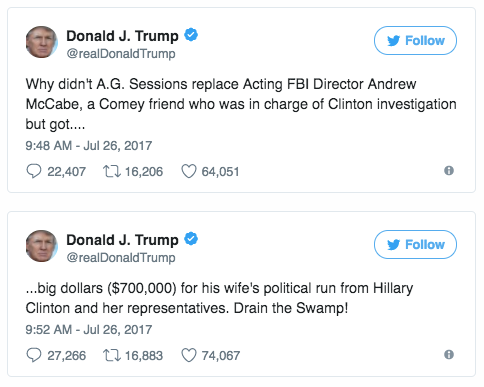 trump tweet about jeff sessions